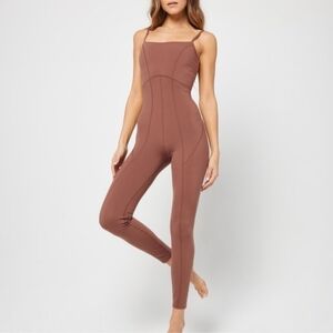 L*Space Go The Distance Active Jumpsuit Size Small